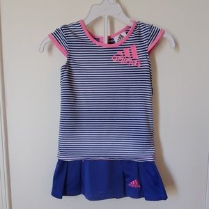 Adidas 2 PC Athletic Outfit Girls Size 3T